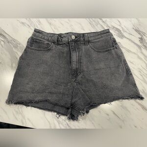 Hollister Women's Black Jean Shorts
